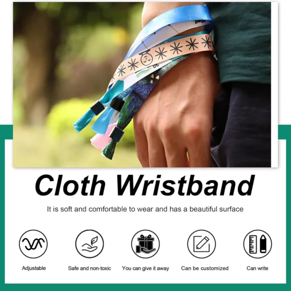 Customized Cloth Wristbands