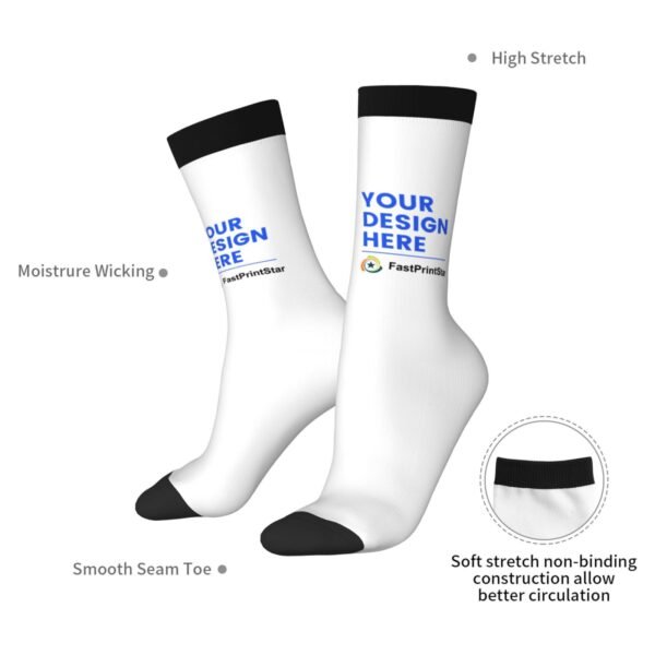 Custom Printed Socks-Details2