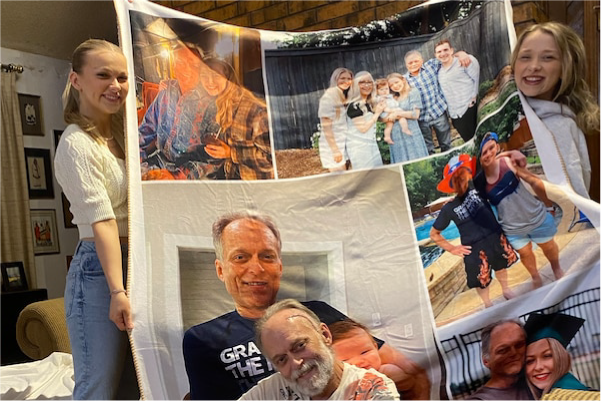 custom blankets with picture