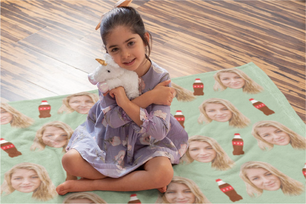 custom print blanket