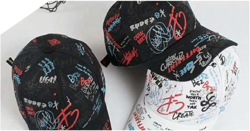 Custom Distressed Baseball Hats
