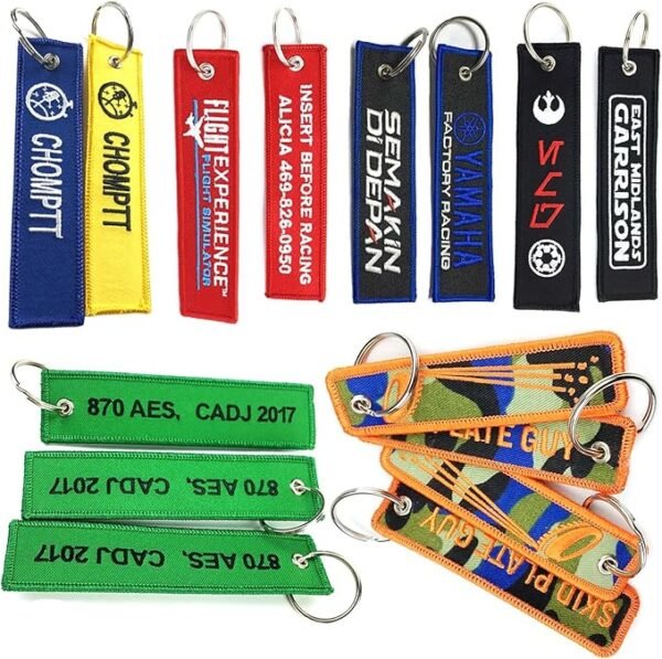 Custom Embroidered Keychains-13