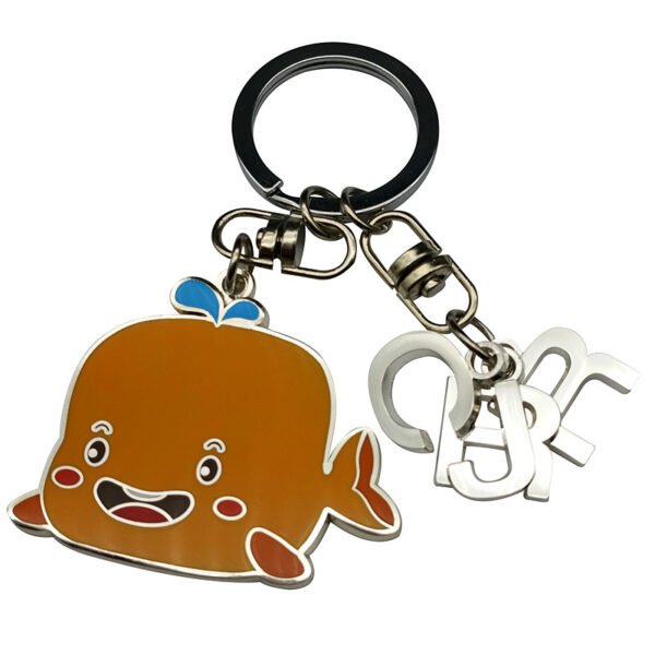 Custom Shape Metal Keychains-12