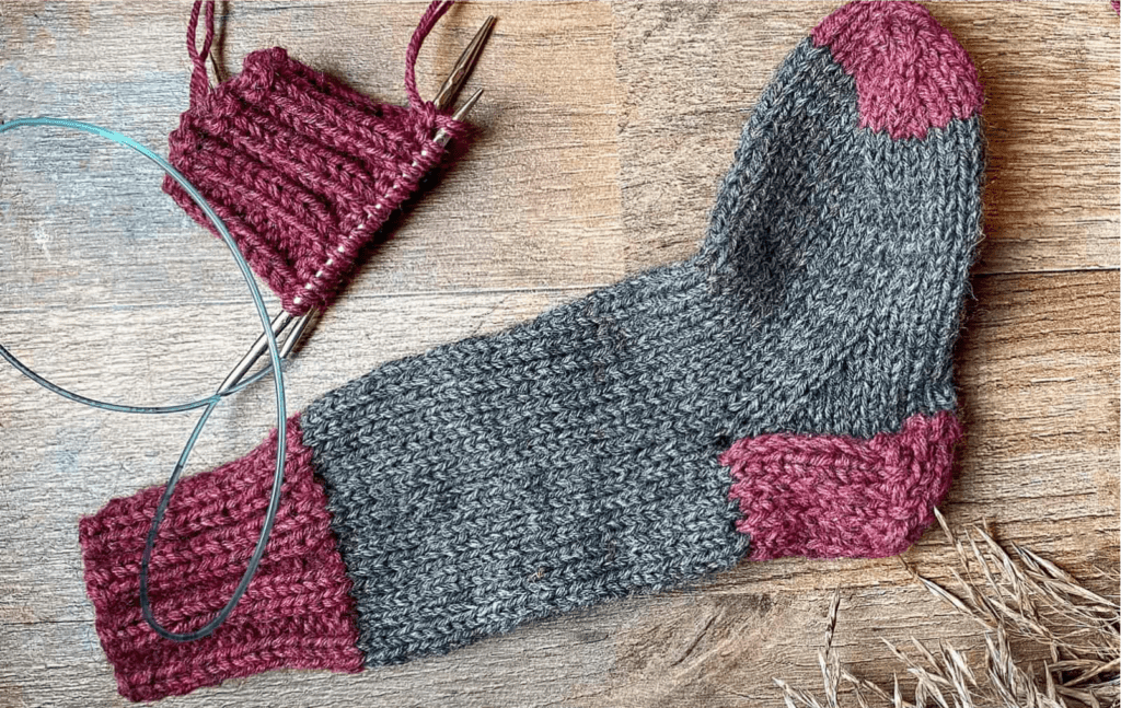 How to Knit Socks-1