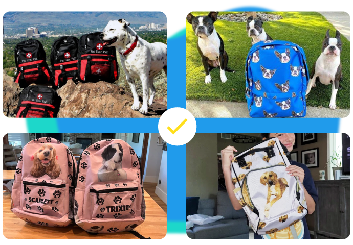 Custom Dog Backpack