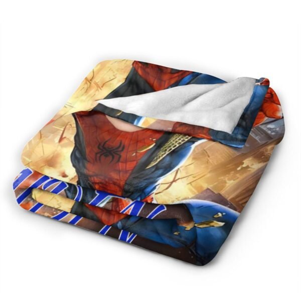 superhero personalized blanket
