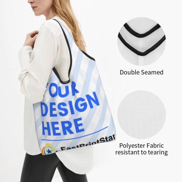 Custom Foldable Reusable Shopping Bags-2