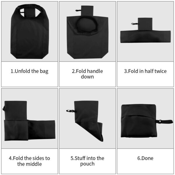 Custom Foldable Reusable Shopping Bags-7