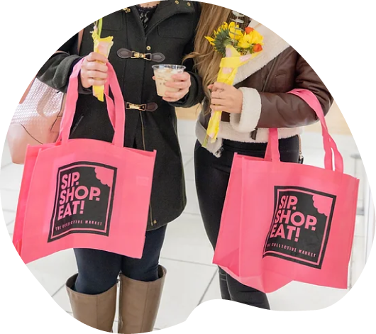 custom logo reusable shopping bags
