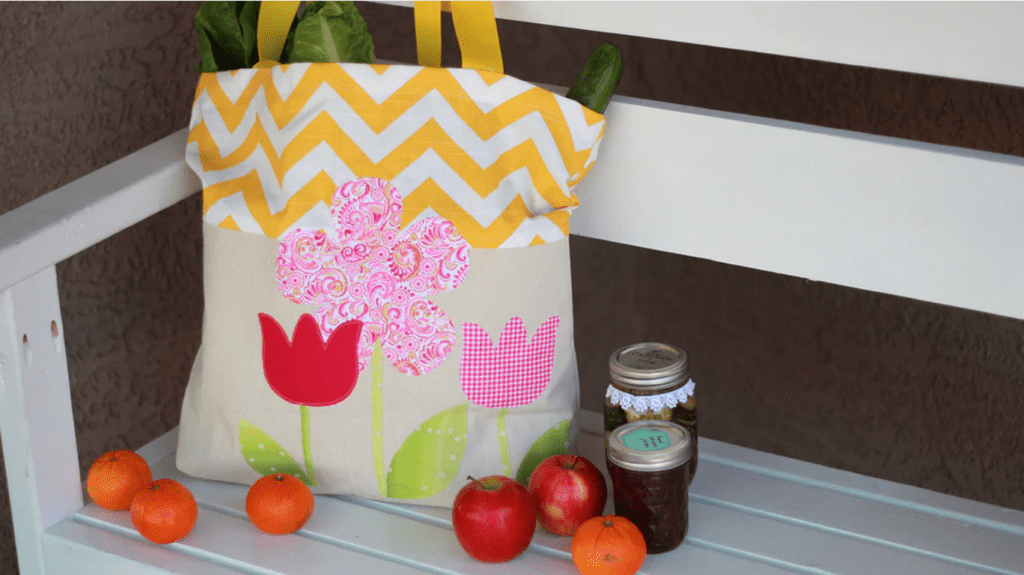 How to Decorate a Tote Bag-Appliques