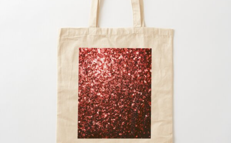 How to Decorate a Tote Bag-Sequins