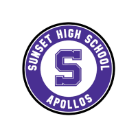 sunset high school logo