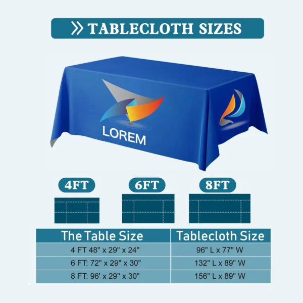 Custom Table Throw-Size