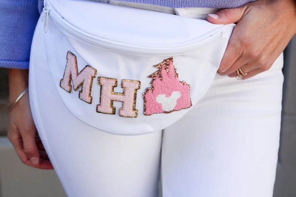 Fanny Packs with Brooches and Patches
