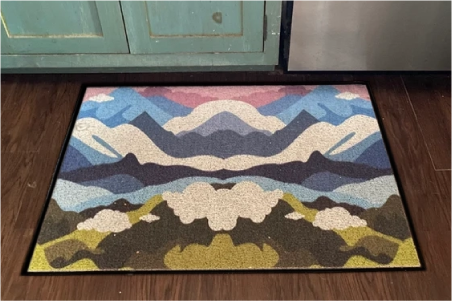 custom doormat picture