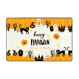 custom halloween doormats
