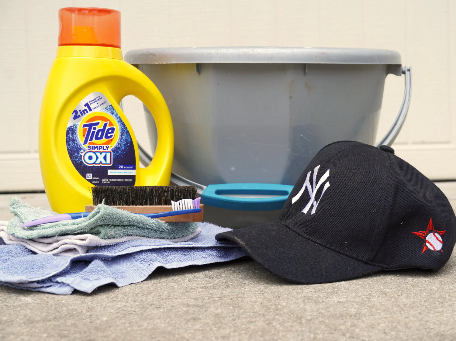 How to Wash Your Baseball Hat