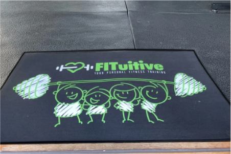 personalized family doormat