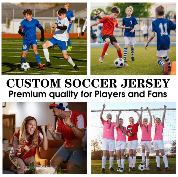 Custom Team Soccer Jerseys Application Scenario