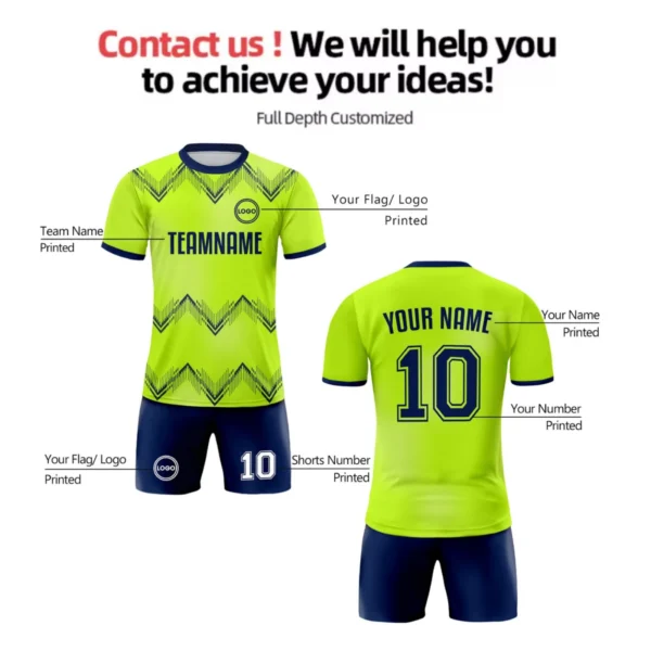 Custom Team Soccer Jerseys Customization