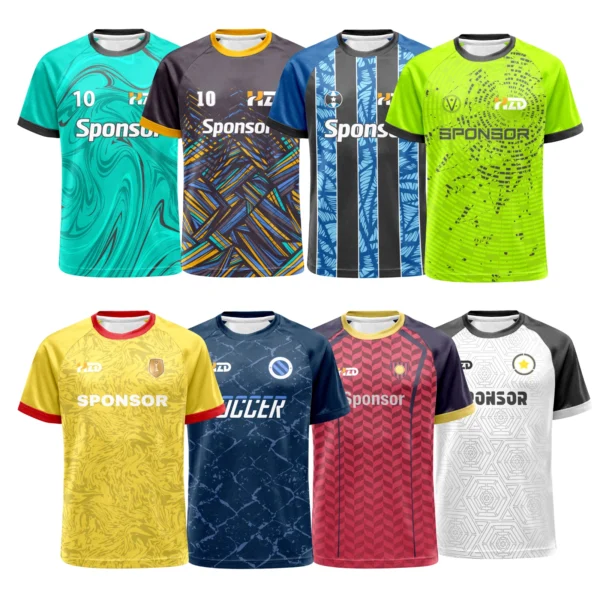 Custom Team Soccer Jerseys Designs