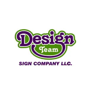 Design Team Sign Logo