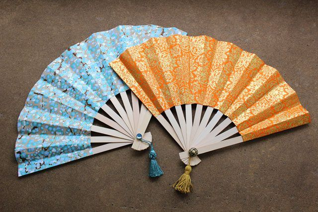 How to Make a Hand Fan with Fabric