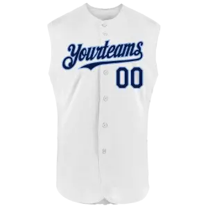 custom white baseball jersey