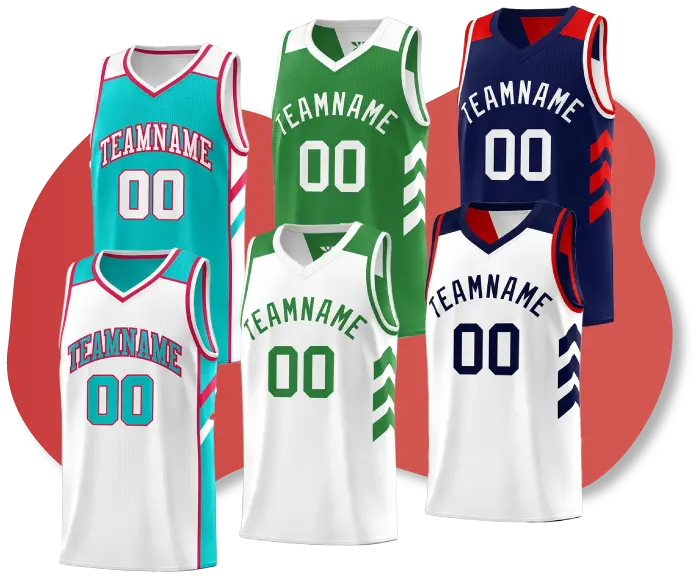 Custom Reversible Basketball Jerseys