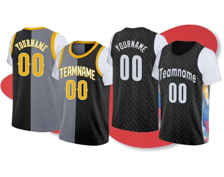 Custom Sleeved Basketball Jerseys