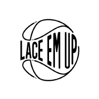 Lace 'Em Up Basketball Logo