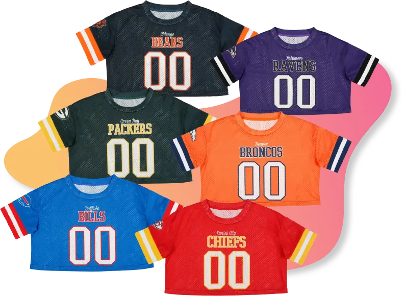 Custom Cropped Football Jersey