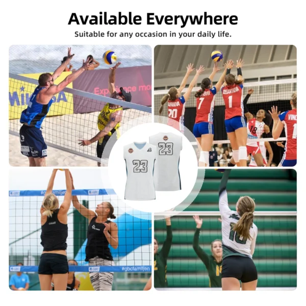 Custom Volleyball Jerseys Application