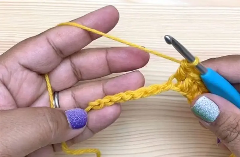 How to Crochet a Drawstring Bag-2