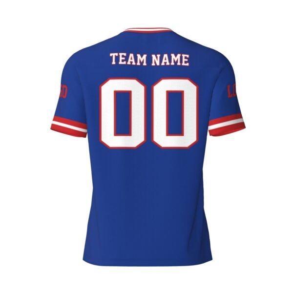 custom design football jersey-back