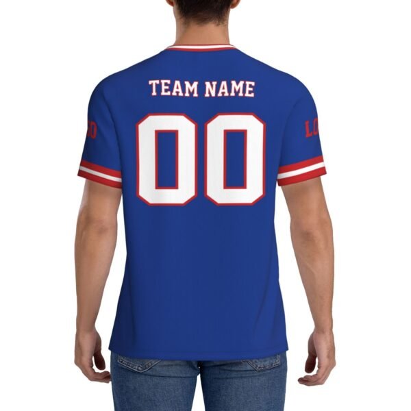 custom design football jersey-wearing effect-2