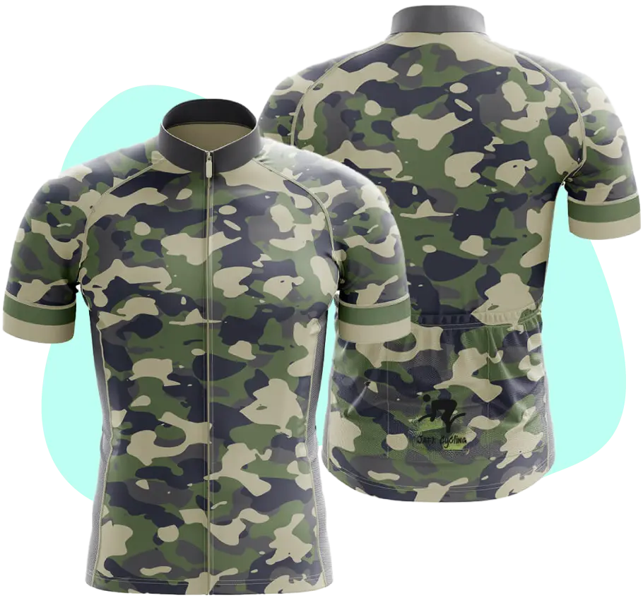 Custom Camo Bike Jersey