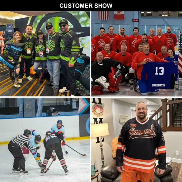 Custom Hockey Practice Jerseys Customer Show-1