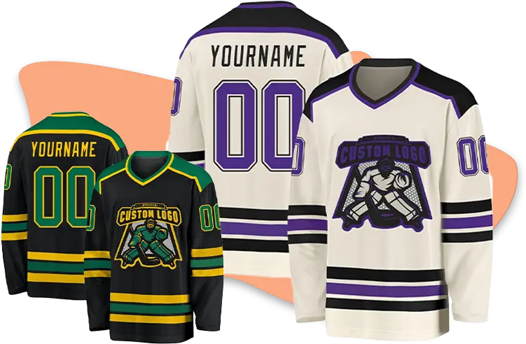 Custom Name Hockey Jersey