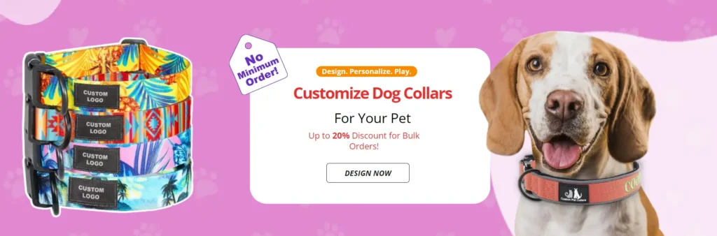 Customize dog collars with FastPrintStar