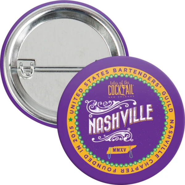 Custom Round Button Pin-1