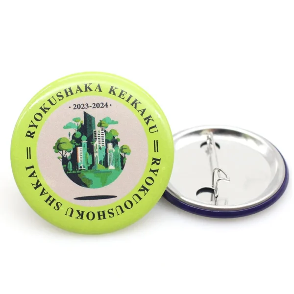 Custom Round Button Pin-6