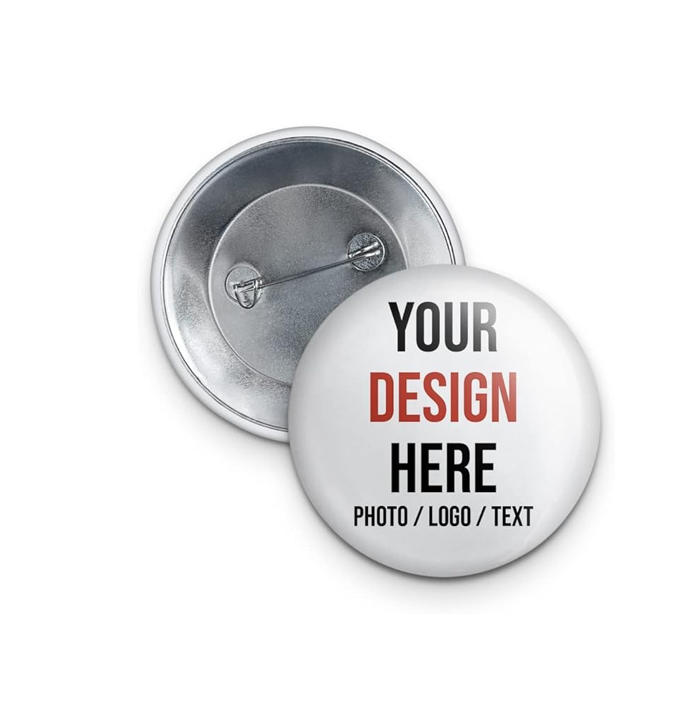 Custom Round Button Pin