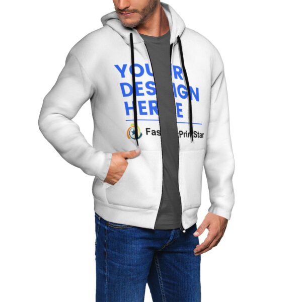 Custom Zip Up Hoodie For Men (3)