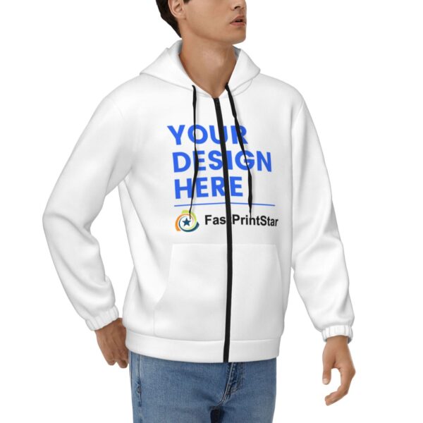 Custom Zip Up Hoodie For Men (4)