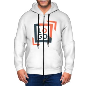 Custom Zip Up Hoodie For Men (5)