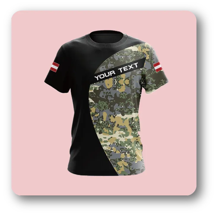 Camouflage Custom T Shirts