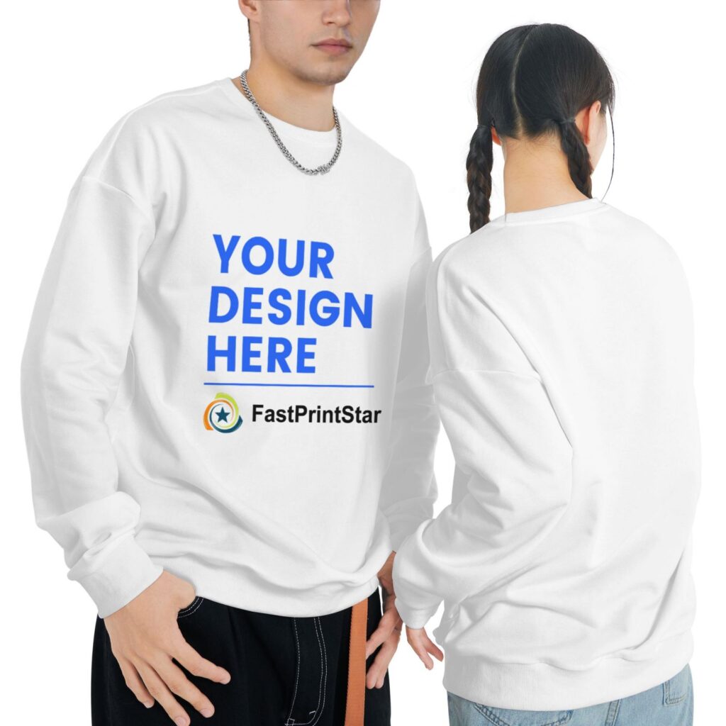 Printed Crew Neck Sweatshirts