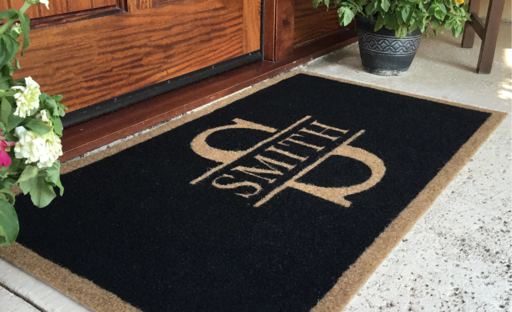 Custom Doormat with Text