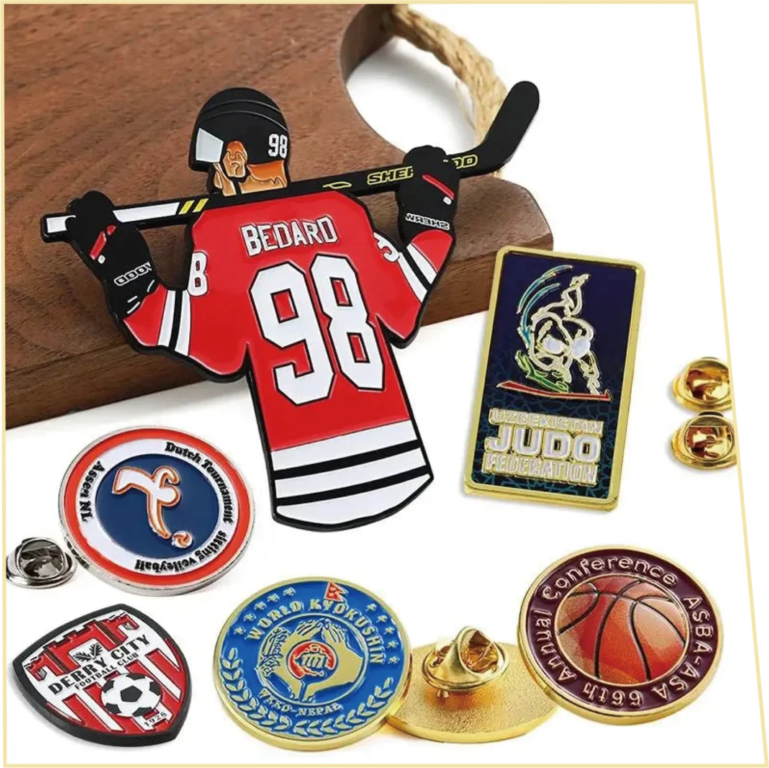 Custom Enamel Pins – Durable and Elegant